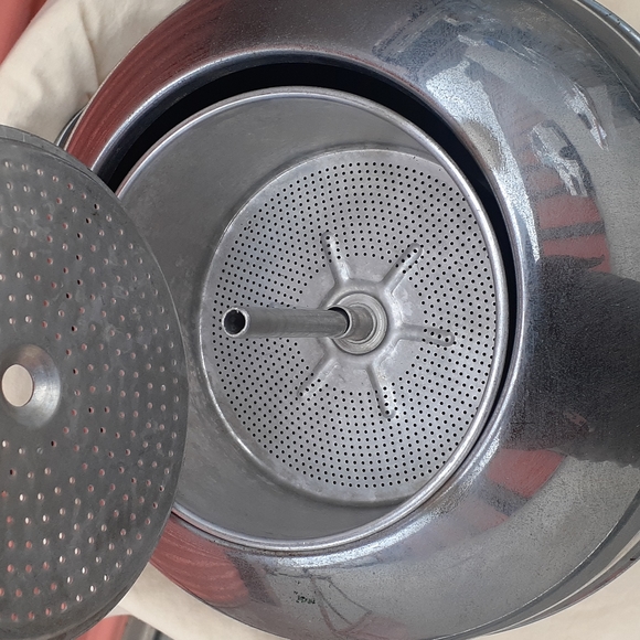 Vintage Bakelite Coffee Percolator Chrome Mid Century Atomic - Picture 7 of 9